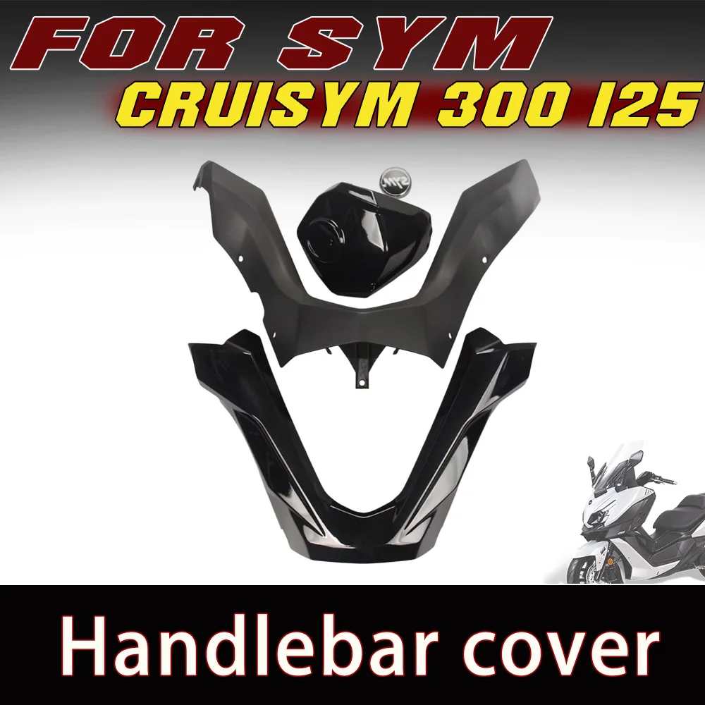 Handlebar Cover Handle Bar Cap Badge Emblem Sticker Logo OEM Standard Parts Fit SYM CRUISYM 300 125