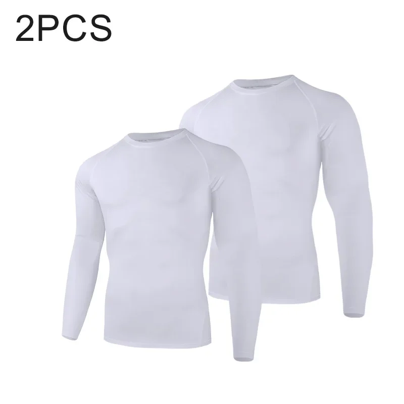 طقم تي شيرت رياضي بأكمام طويلة لعام 2025 مكون من قطعتين، رائع وجيد التهوية في الشارع