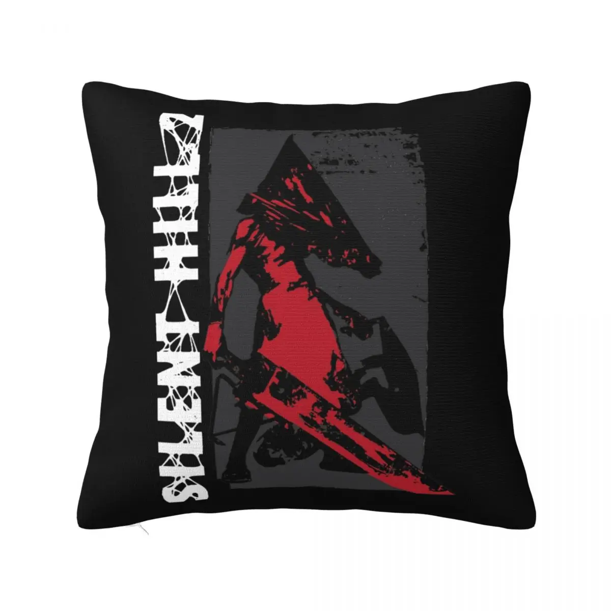 Silent Hill Red Pyramid Thing Square Pillow Cases Horror Game Cushion Cover Decor Throw Pillow Case Cover for Home 45*45cm