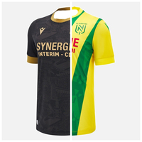FC Nantes 202425 Adults' Home Match Jersey 3D Printed Quick Drying Breathable T-shirt for Both Men and Women