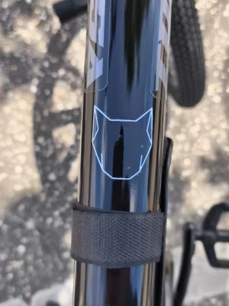 AliExpress Other 1PC Quickstep Wolf Head Bike Frame Stickers Bicycle Top Tube Waterproof Vinyl Decals for MTB Bicycle Decorative Moto Accessories