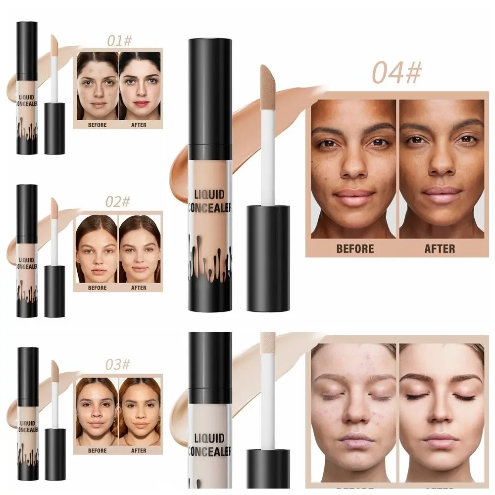 Corrector Facial de larga duración, crema correctora Natural suave para resaltar, ilumina el cosmético, acabado mate, crema correctora para tatuajes