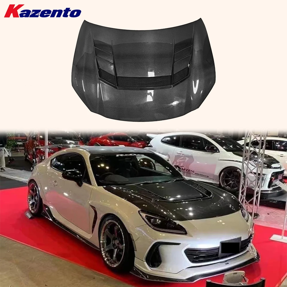 

Для Subaru BRZ 2022+ ZN8 ZD8 GR86 Карбоновый капот в стиле VAS (океанская перевозка более выгодная, добро пожаловать в маленький)