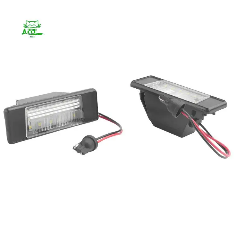 A22E-2PCS Car Trunk Number License Plate Light For Nissan Pathfinder R51 Versa Nismo Infiniti Q50