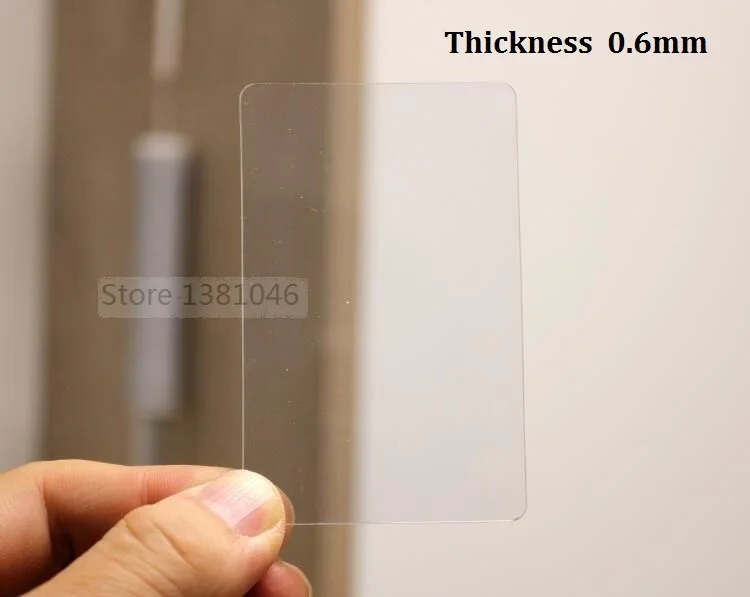 Size 85*54mm White Black Clear Acetate PVC Transparent Plastic Business Card Thick 0.7mm 10pcs/20pcs/50pcs - You Pick