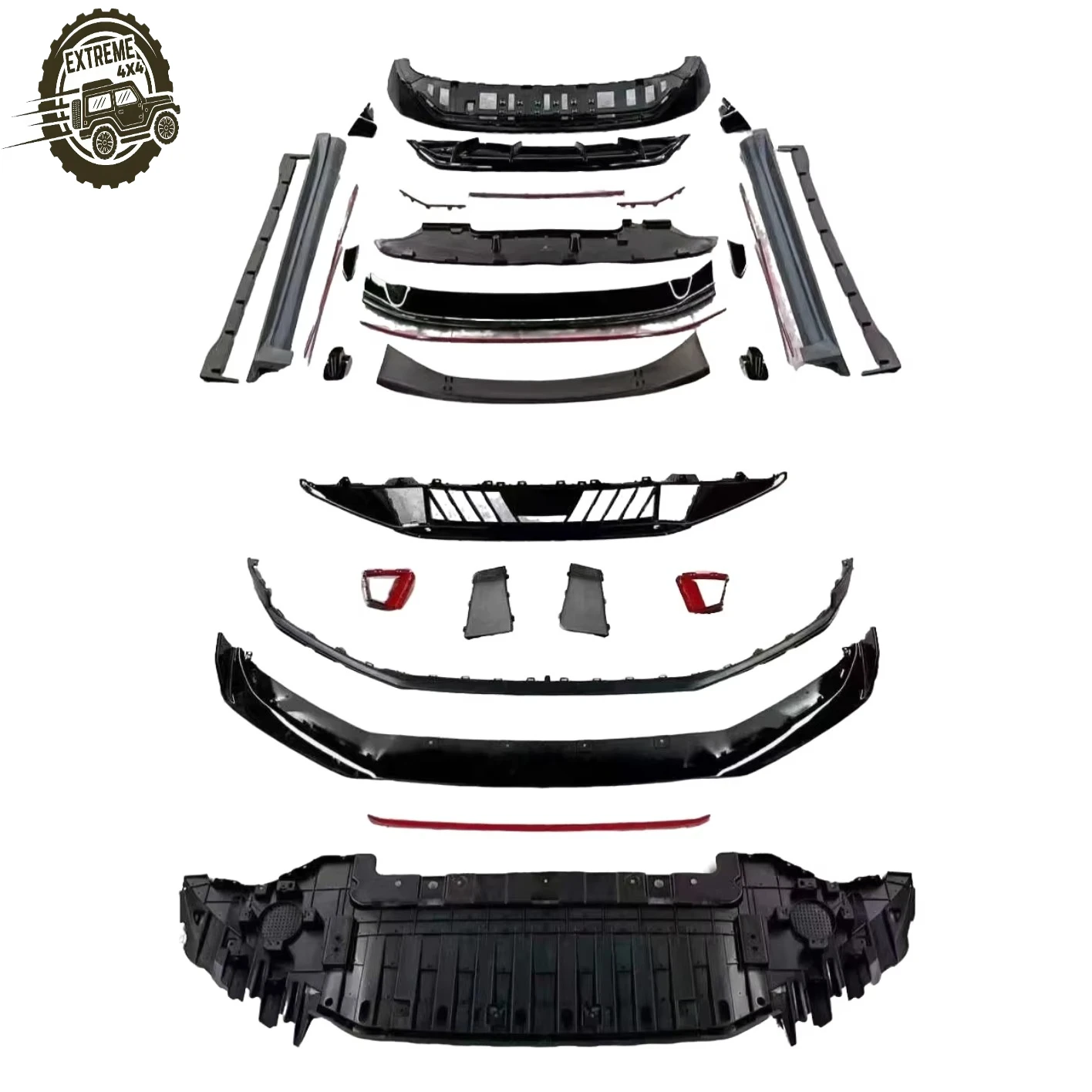 

Tuning Body Kit for ZEEKR 001 24-25 Upgrade FR Body Kit Car Bumpers Front Lip Diffuser Side Skirts Rear Spoiler Interior Parts