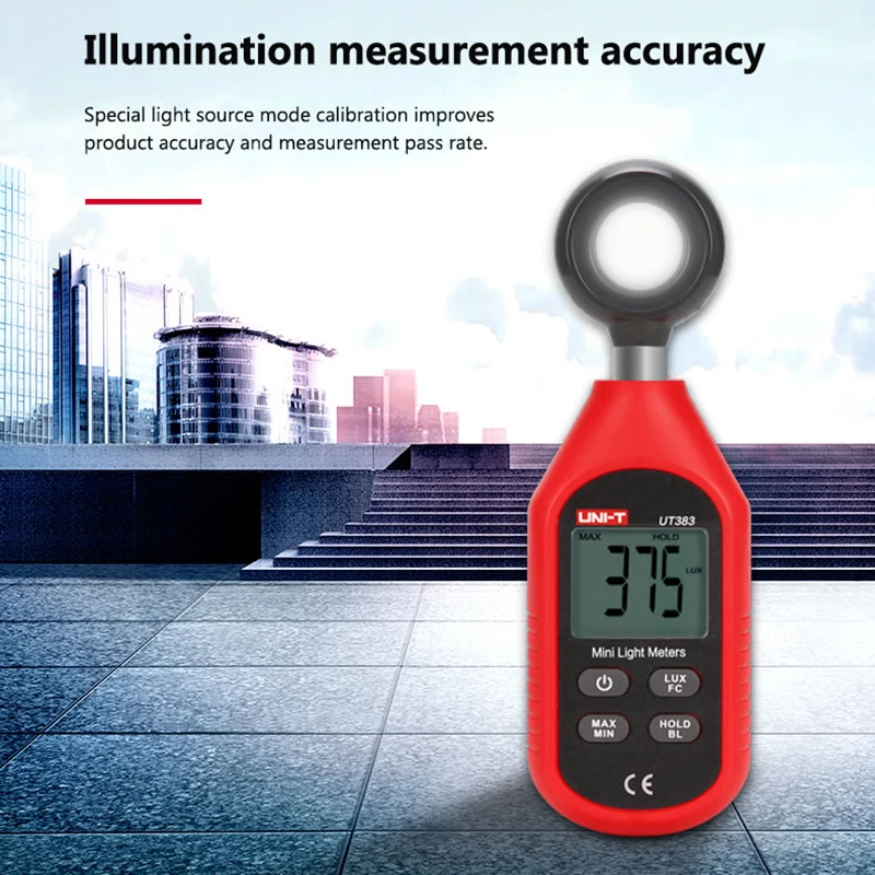 Anemómetro digital portátil de alta precisión, probador de temperatura del viento, anemómetro