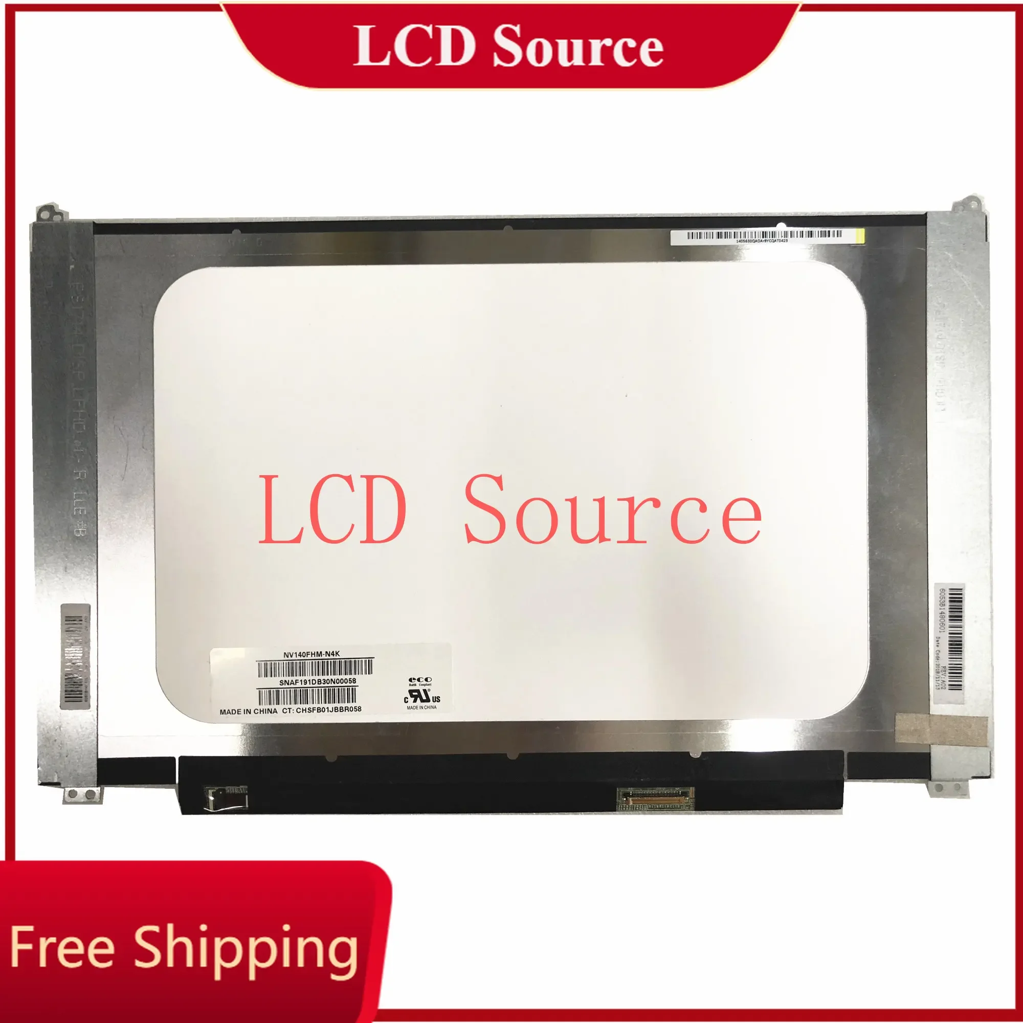 NV140FHM-N4K Panel Matrix 1920*1080 30 PIN NEW LCD LED Screen