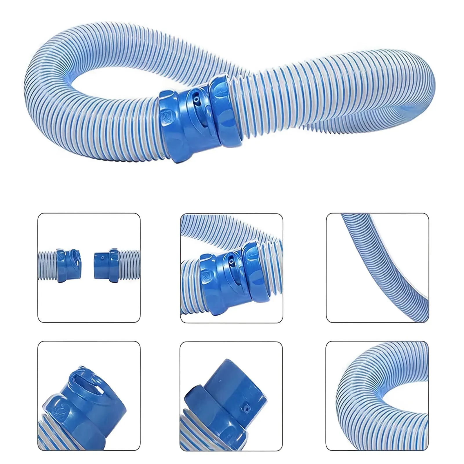 1-5PCS Swimming Pool Cleaner Hose Inground Pool Vacuum Cleaner Hose Lock Suction Swimming Pool Pipe for Zodiac X7 T3 T5 MX6 MX8