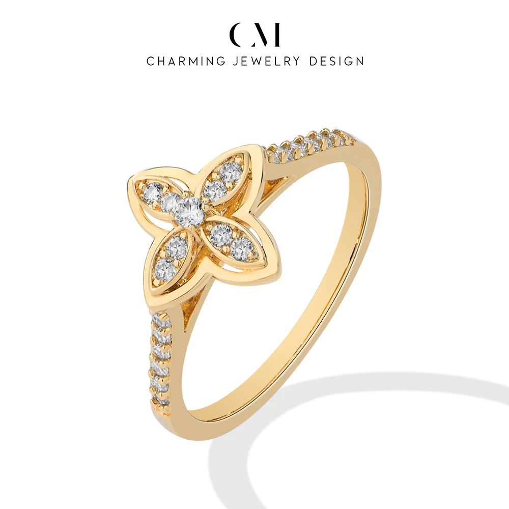 

Изысканное роскошное элегантное круглое кольцо с цветочным узором и муассанитом из серебра 925 пробы для женщин, для вечеринок, на каждый день, в подарок, высококачественное ювелирное украшение на годовщину, свадьбу