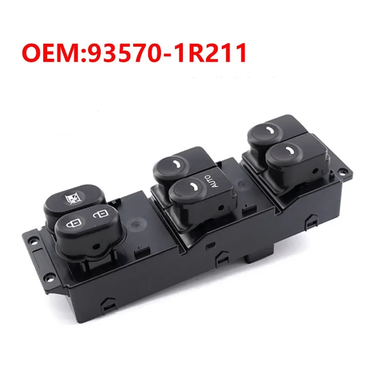 

Car Front Left Power Master Window Control Lifter Switch Button For Hyundai Accent 2015 2016 2017 93570-1R211