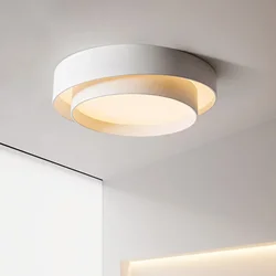 Nordic LED Ceiling Lamp Designer Living Dining Room Chandelier Lighting Creative Master Bedroom Ceiling Lights White Black Gray
