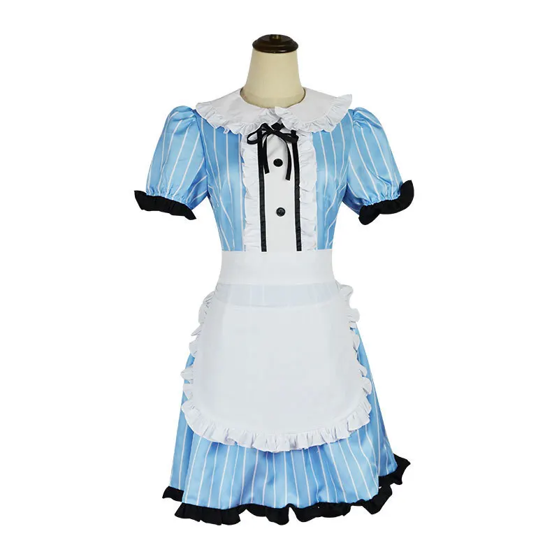 ชุดคอสเพลย์เทพธิดา คาเฟ่กลางแจ้ง ใบไม้ร่วง ไม้เชอร์รี่ ไม้ขาว ดาวตก ตัวละครอนิเมะ ชุดแม่บ้านเดียวกันสำหรับผู้หญิง