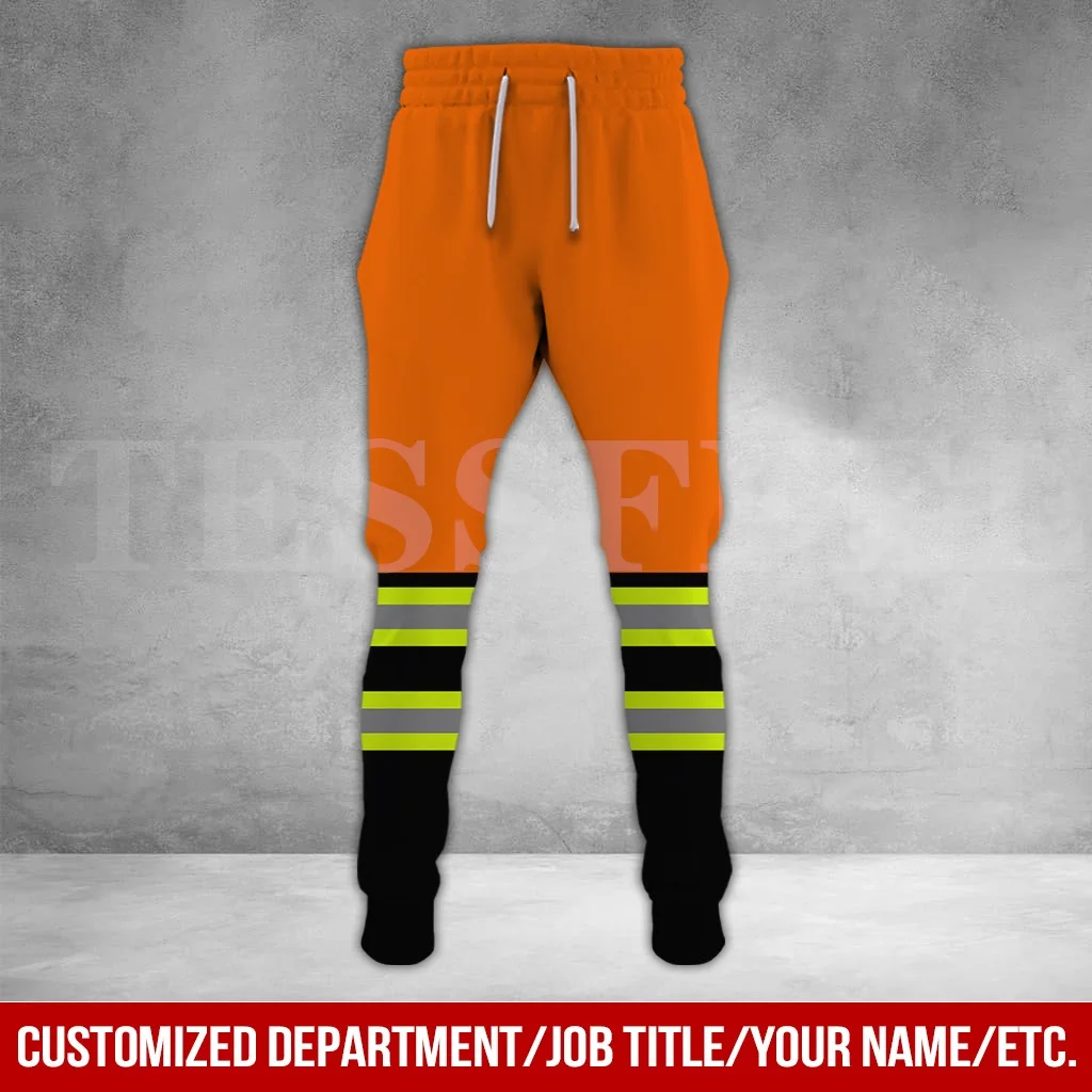 تيسفل وورك لوجر اسم مخصص لومبرجاك 3DPrint بنطال رجالي غير رسمي موضة جديدة ملابس الشارع الخريف فضفاض السراويل الرياضية X #3