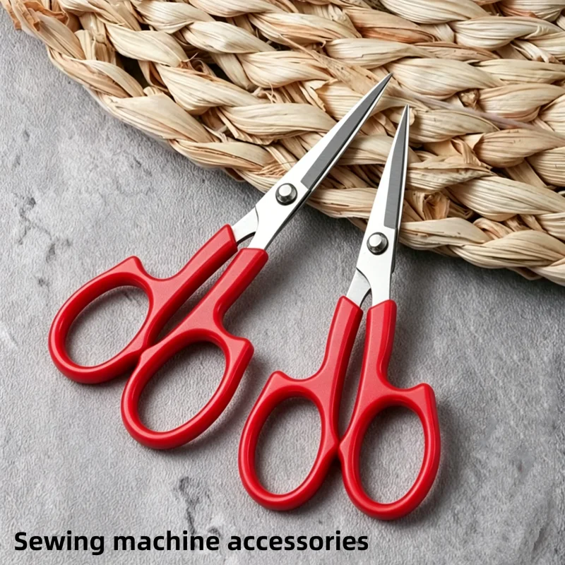 Tijeras Curvas Angulares para Bordado, Cabezal de Corte para Telas, Tijeras para Coser, Punto de Cruz, Ropa, Cortador de Hilo, Accesorios de Costura