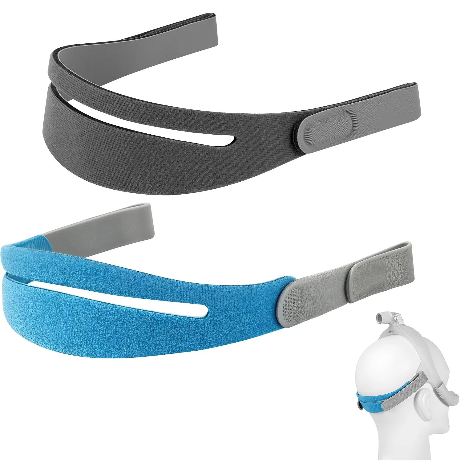 CPAP Replacement Headgear Strap for N30i P30i Nasal Pillow Mask, Soft Adjustable Ventilator Headband