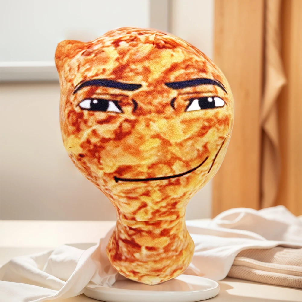 코튼 아이 조 플러시 재미 있은 큰 치킨 블록 플러시 베개 크리 에이 티브 아기 인형 수면 베개 쿠션 소년 소녀를위한 생일 선물