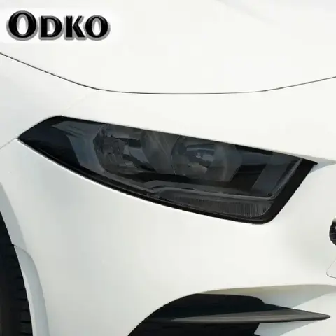 Do Mercedes Benz A Class W176 W177 A45 A35 AMG 180 Samochodowa lampa przednia Tint Black Folia ochronna Przezroczysta naklejka TPU Akcesoria