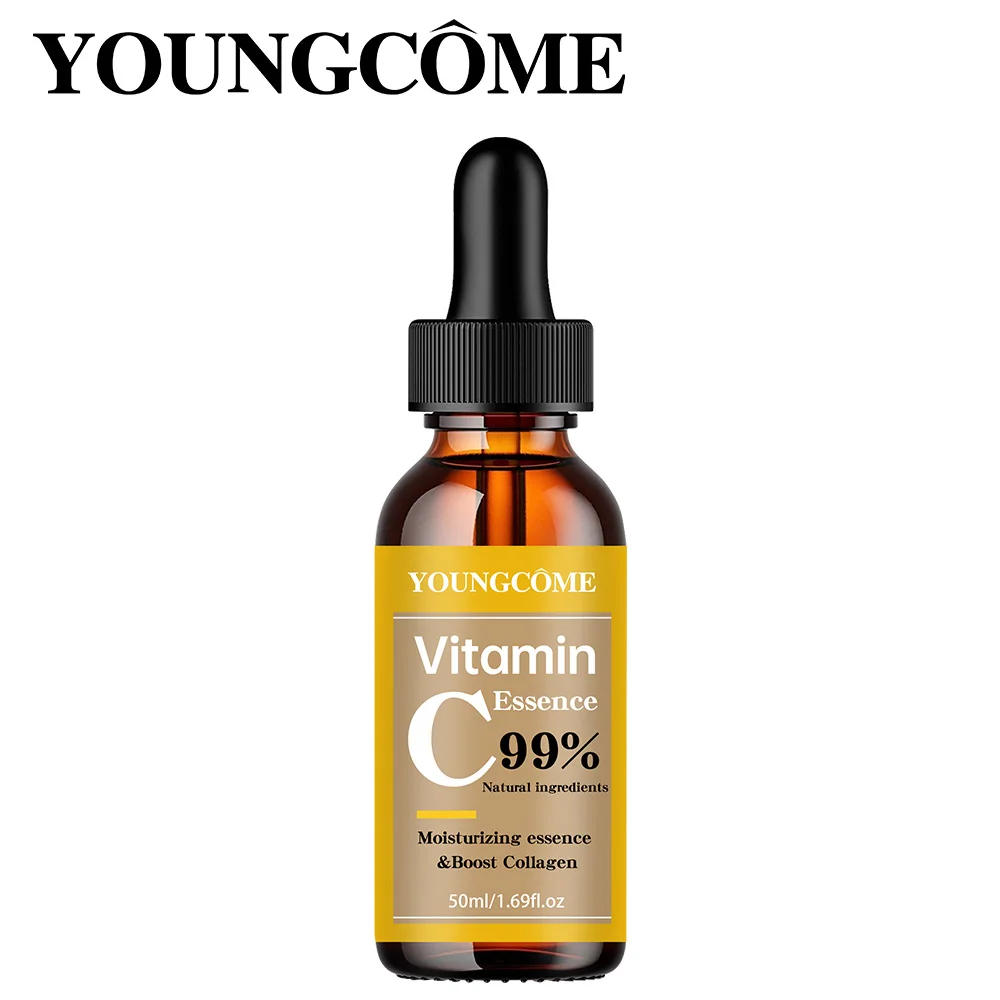 

YOUNGCOME VitaminC Face Whitening Serum Spot Serum Anti Aging Whitening Dark Spots Freckle Remove Healsdryskin Hyaluronic Acid