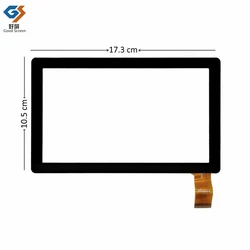 Panel de cristal externo para tableta, pantalla táctil capacitiva, Sensor digitalizador, color negro, 7 pulgadas, XLD-Q84-V0 K7 Pro para niños