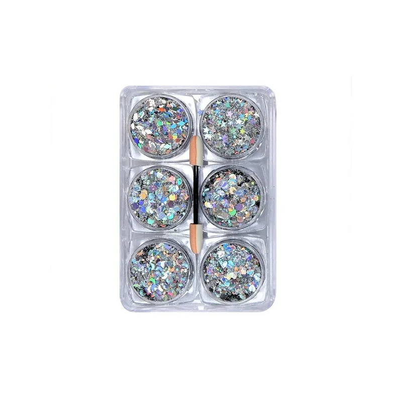 

Sparkling Eyeshadow Stage Makeup, Sparkling Eye Makeup, Eye Patches, Glue-free Performance Makeup