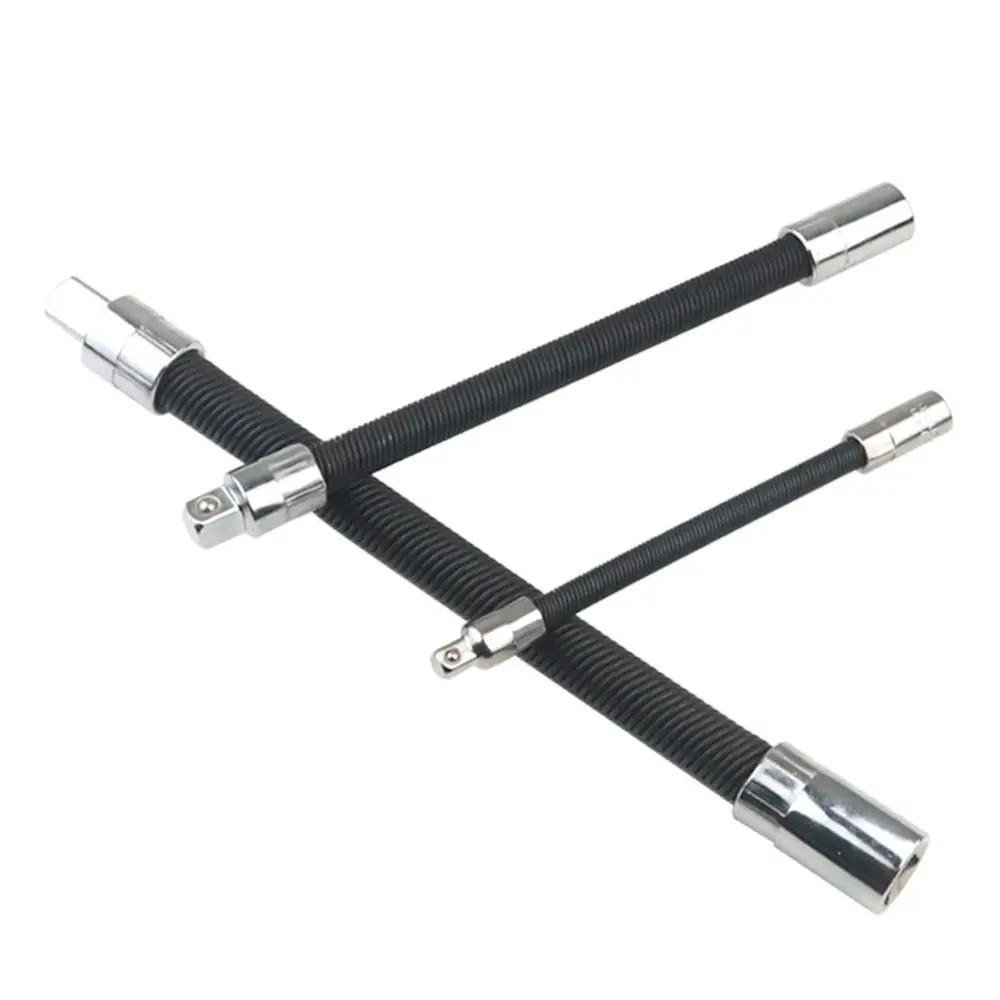 Flexible Shaft Drive Socket Extension Bar Conversion Head Ratchet Wrench Post Extension Rod High Torque 1/4 3/8 1/2