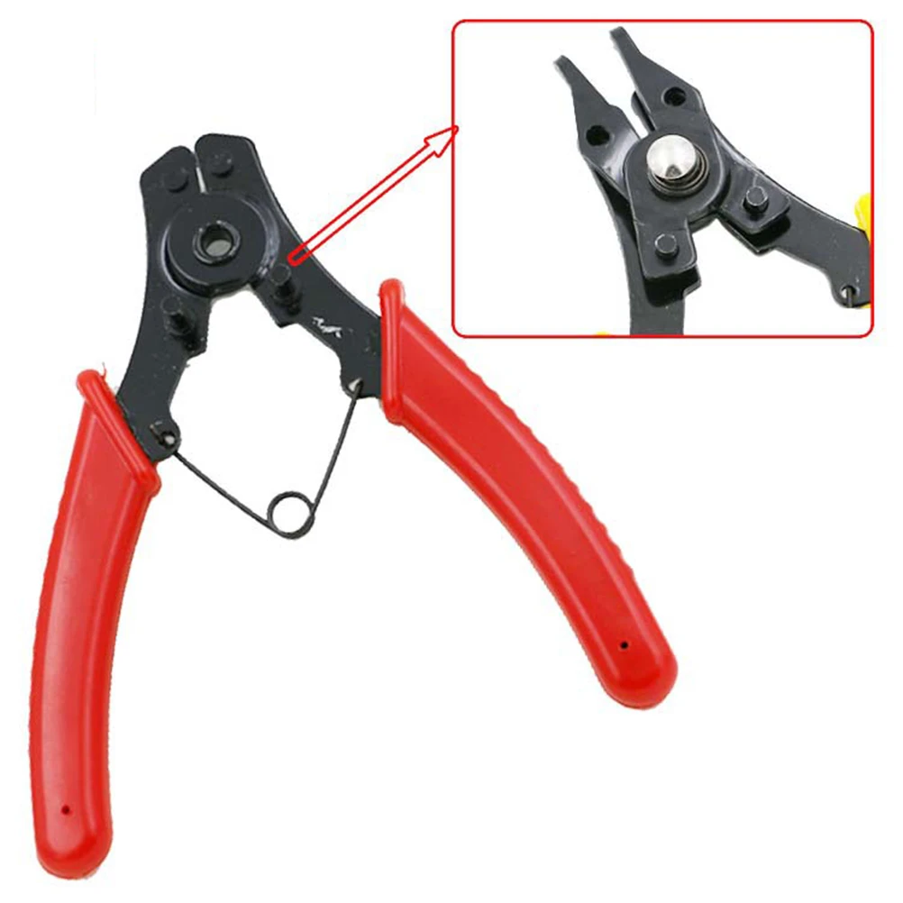 

Pliers Multifunctional Retaining Tool Internal External Circlip Remover Locking Heads Hardened Steel