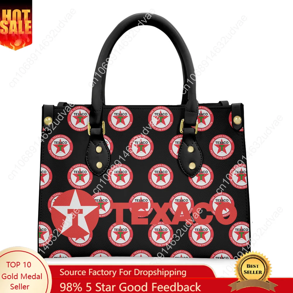 Texaco Purse Mens Womens New Shoulder Crossbody Bag Personalized Handbag Business Commuter High Quality Leather Tote Bag Gift