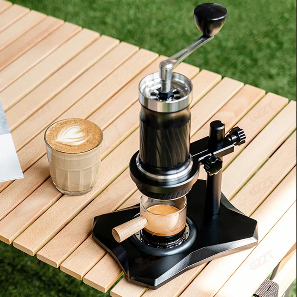 3 In 1 New Hand Espresso Machine Hand Press Portable Travel Outdoor Manual Shake Hot Cold Extraction Extractor Coffee Machine