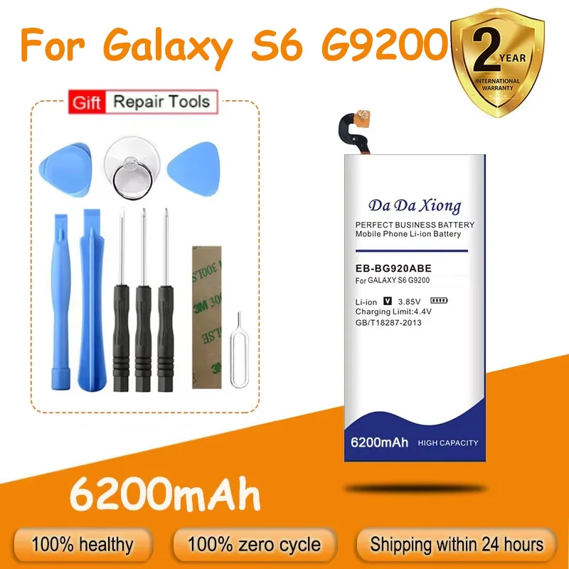 EB-BG920ABE For GALAXY S6 Battery G920 G9208 EB-BG925ABE Samsung Edge G9250 G925S EB-BG928A G928T G928V G928S