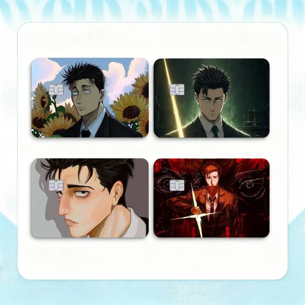 H-Hiromi Higuruma  Credit Card HD Stickers Small Chip Waterproof Sticker Game Card Decal Gift