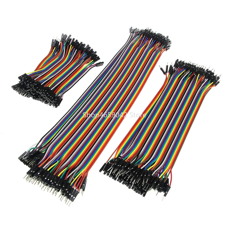 Breadboard Jumper Wire 40 Pin Male to Male/Male to Female/Female to Female Cable Line Jumper For PCB Arduino DIY 10/15/20/30CM