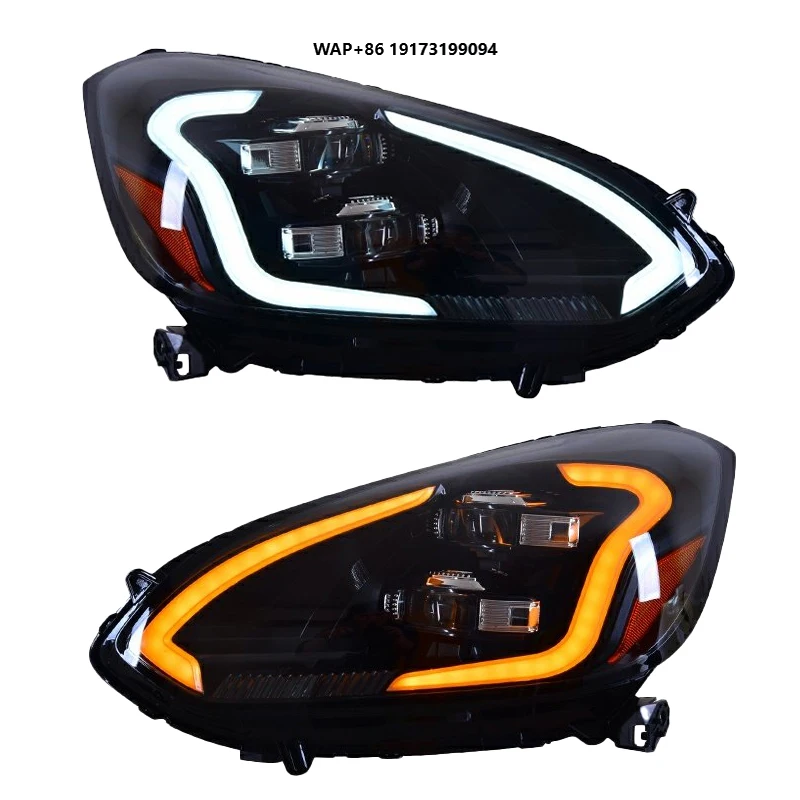 

Для Honda-Fit 2021 2024, передний фонарь, автомобильные аксессуары, обновленная светодиодная фара, проекторы DRL