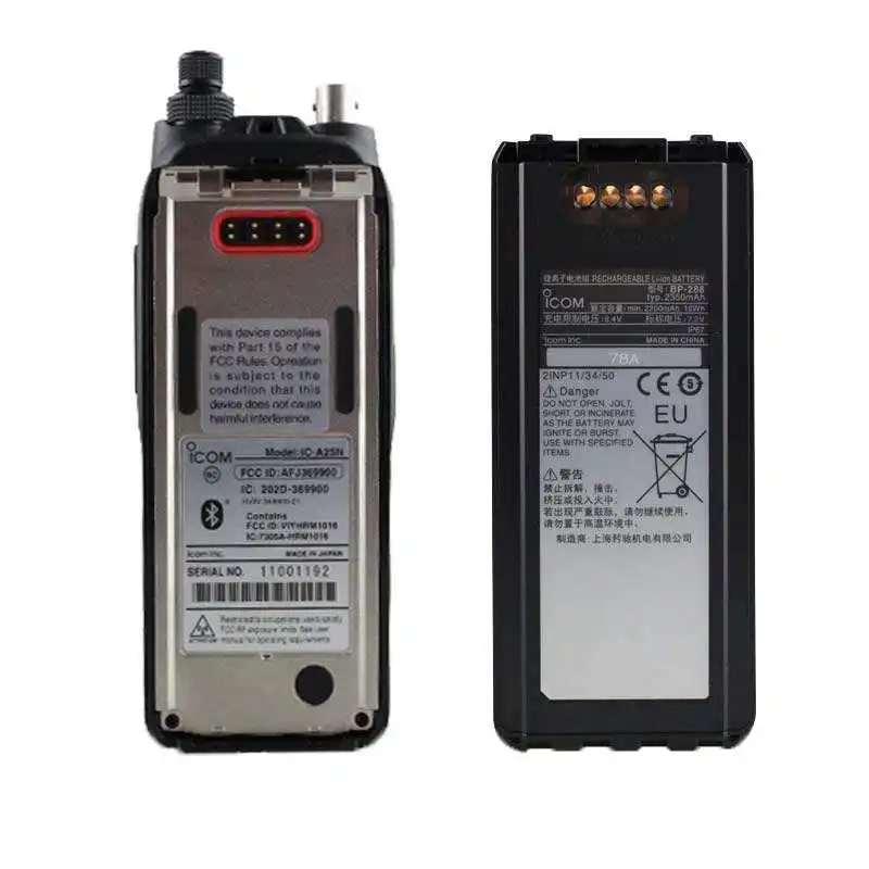 Yunyi-walkie-talkie portátil DMR, Radio con GPS incorporado y banda de aire VHF, transceptores de larga duración con Bluetooth para IC A25NE A25N