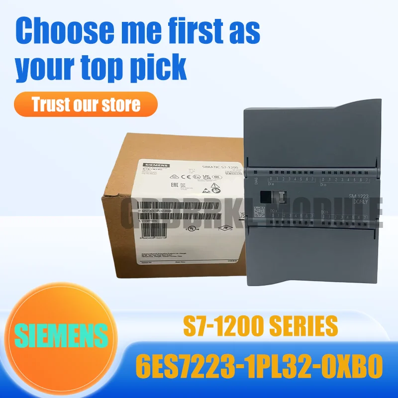 

НОВЫЙ Оригинальный модуль цифрового ввода-вывода SIEMENS S7-1200 6ES7223-1PL32-0XB0 6ES7 223-1PL32-0XB0