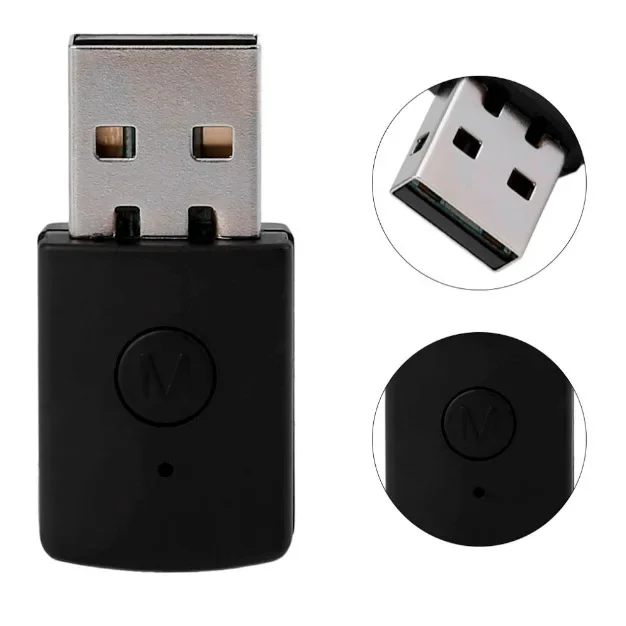 Adaptador Usb Dongle Bluetooth 3,5 + EDR para Ps4, dispositivo de rendimiento estable para auriculares, 4,0mm