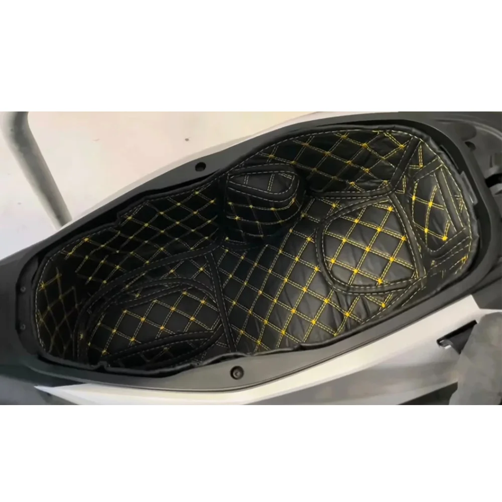 لأبريليا SR GT 200 125 SRGT200 SRGT125 دراجة نارية الملحقات جذع البضائع بطانة حامي وسادة للمقعد صندوق تخزين حصيرة الجلود