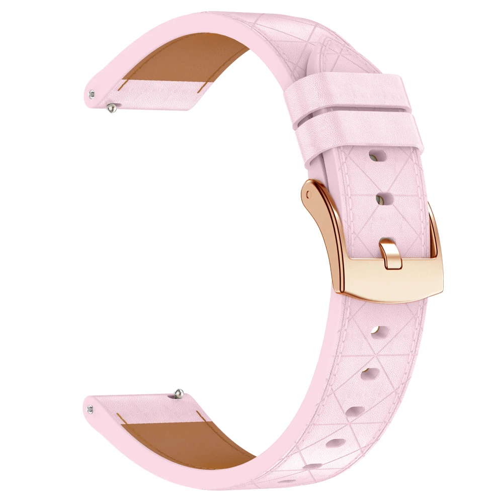 18 مللي متر الاصطناعية بولي Leather الجلود حزام (استيك) ساعة لهواوي ساعة GT 5 4/GT 5 4 41 مللي متر حزام لهواوي GT5 برو 42 مللي متر النساء الرجال سوار Correa