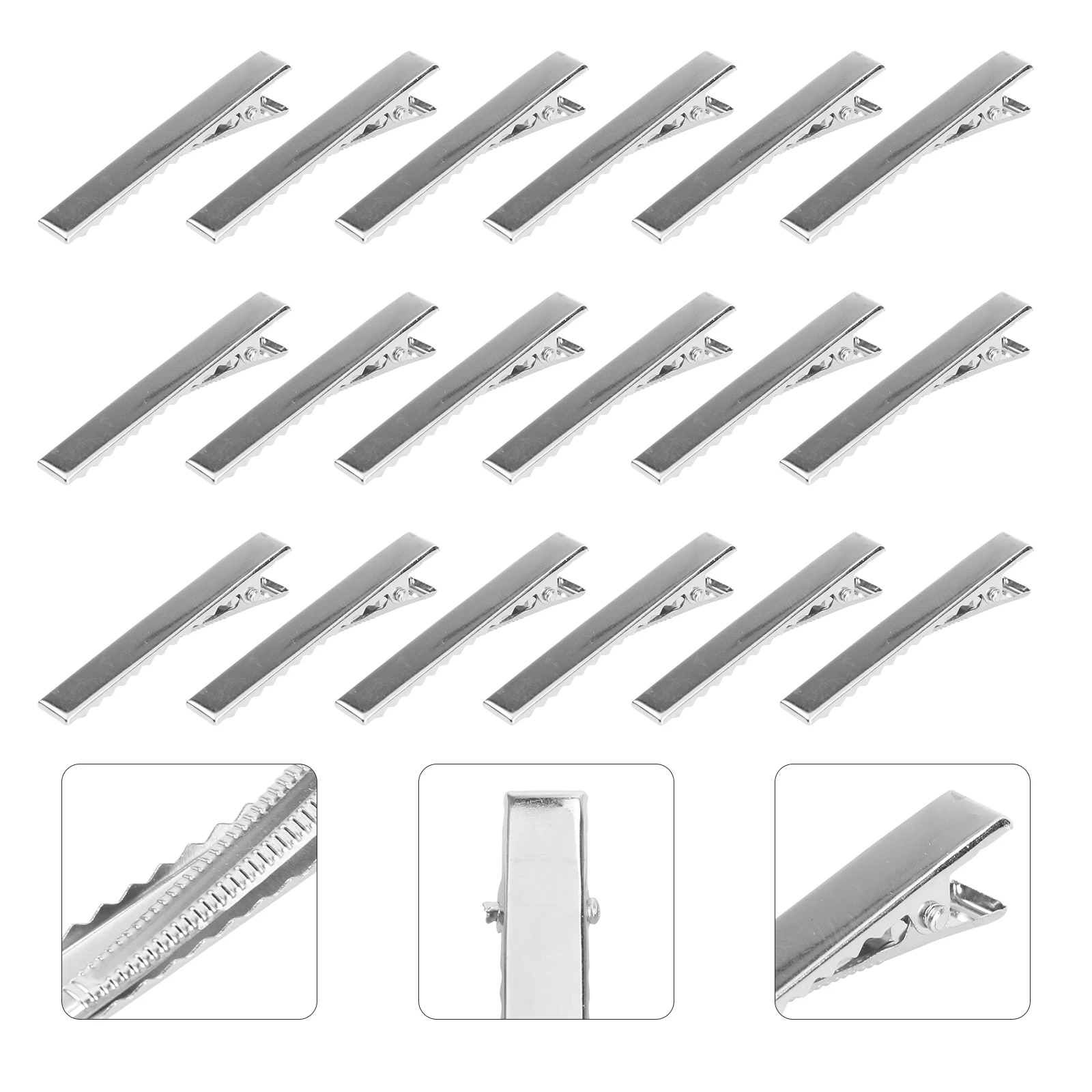 

100PCS Hairpin Accessories Premium Metal DIY Jewelry Materials Sturdy Duckbill Clips Handmade Hair Decorations