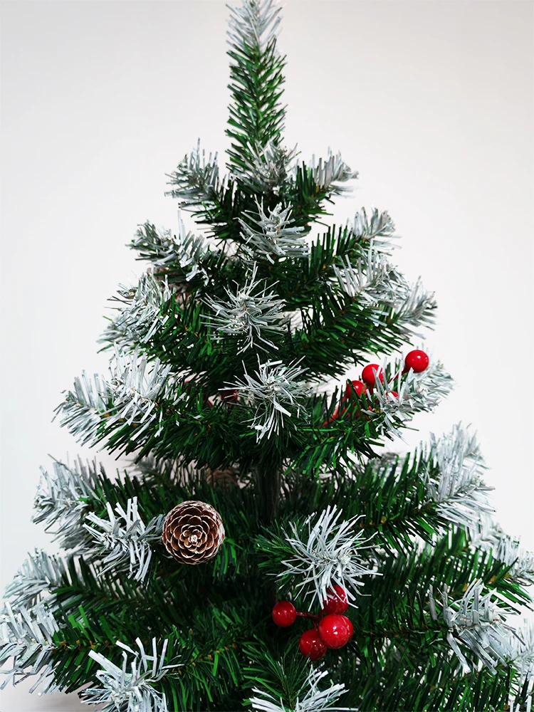 45/60 cm Christmas Supplies Decorated Christmas Tree with Pine Cone for Christmas Home Decoration & Desktop Decorate