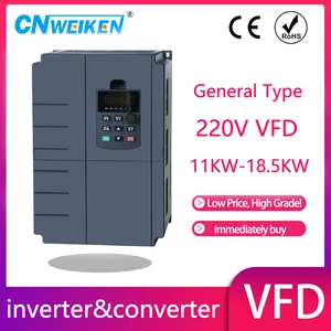 220 فولت تردد العاكس 7.5kw / 5.5kw / 4kw / 2.2kw / 1.5kw AC أحادي الطور إدخال ثلاث مراحل تحكم سرعة الإخراج 50 هرتز 60 هرتز مضخة مياه VFD أعلى 10 مبيعات من 50 هرتز إلى 60 هرتز عاكس التردد - No10