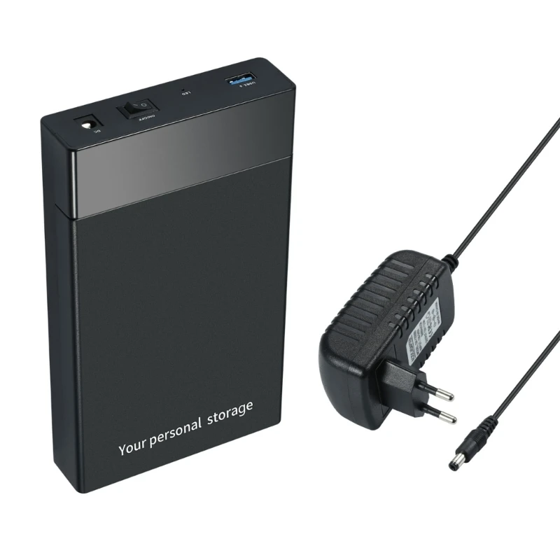 Caja externa USB3.0 para HDD SSD 3 pulgadas sin herramientas