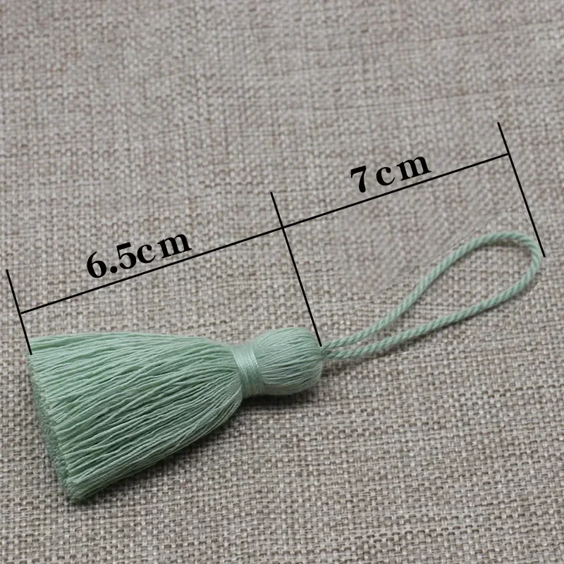 13.5CM Retro Color Polyester Cotton Tassel Fringetrim Household Curtain Festival Dress Handbag DIY Decoration Sewing Accessories