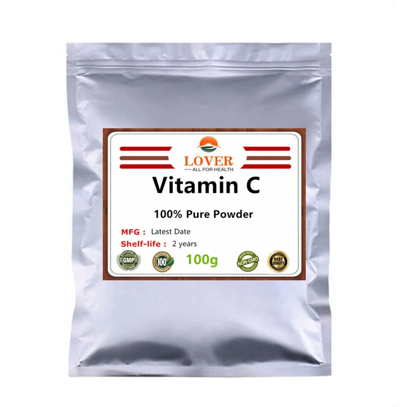 100% Ascorbic Acid Acerola Cherry Extract Powder Vitamin C Powder Whitening Skin Care Mask