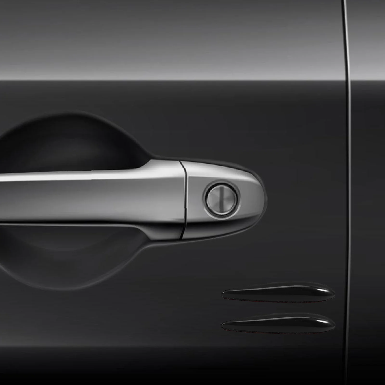 

12Pcs Car Door Edge Guards ABS Anti-Collision Bumper Protector Self Adhesive Anti-Scratch Trim for Universal Suv Pickup Truck