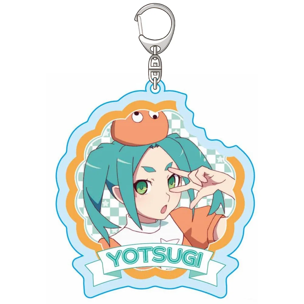 Anime Store Monogatari Serie Shinobu Oshino Mayoi Hachikuji Yotsugi Ononoki Acryl Schlüssel bund Anhänger Ornamente Fans Geschenke über 6cm