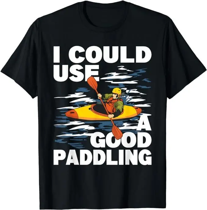 Новая ограниченная серия, я могу использовать хорошую байдарку-забавная каякинговая футболка с аниме рисунком Y2K летний бренд Новая ограниченная серия, я могу использовать хорошую байдарку-забавная каякинговая футболка с аниме рисунком Y2K летний бренд