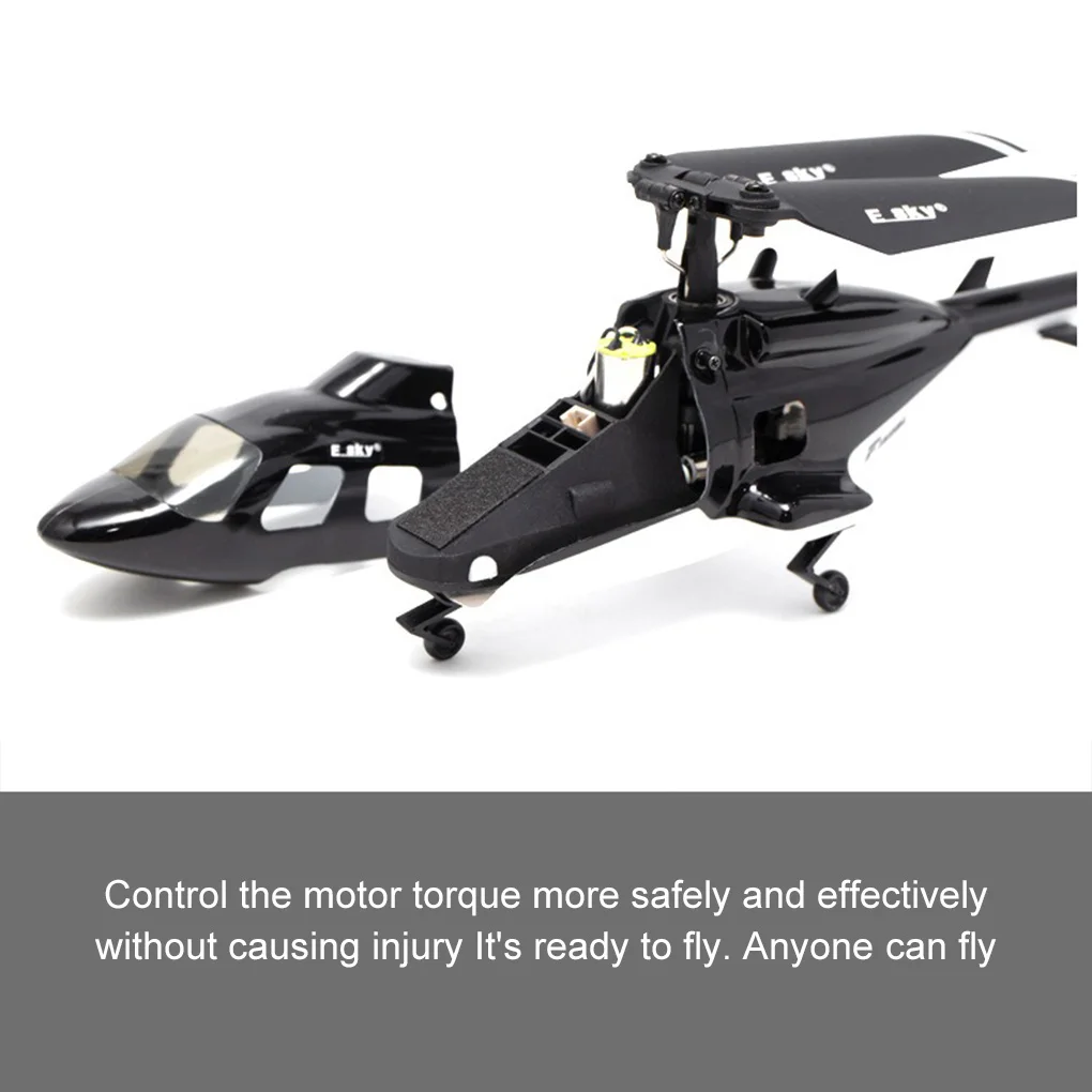 Novo 1/80 ESKY 150BL Mini Flying Wolf Helicóptero Drone de Combate Hélice Única Aileron Livre Airwolf V3 Simulação Helicóptero RC