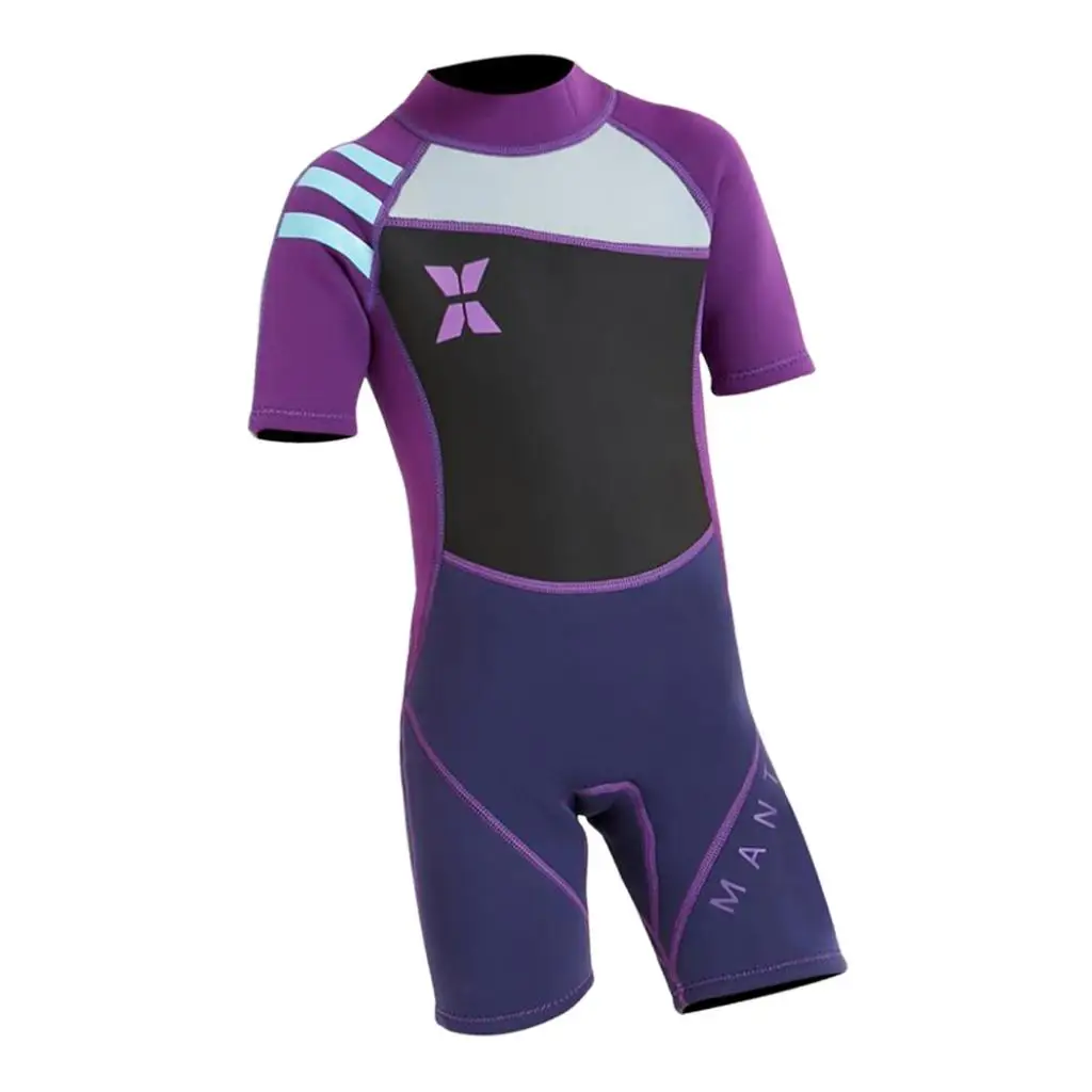 

Children Short S Wetsuit Kids -Piece Scuba Diving Fullsuits S