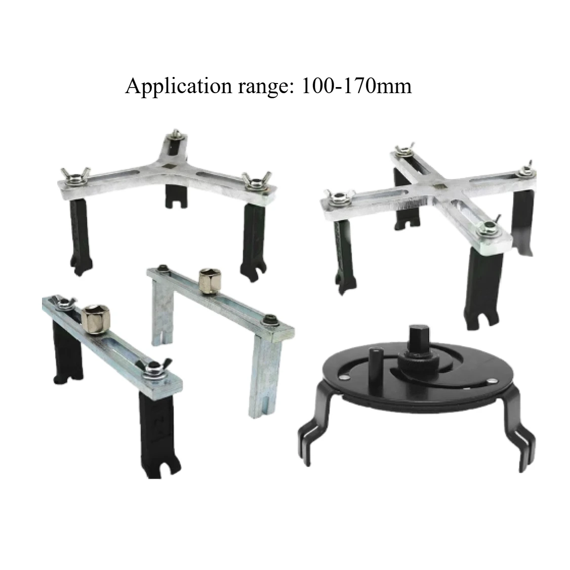 

Multifunctional Tool Fuel Tank Cap Wrench Disassembly Tool, Three-prong and Four-prong Gasoline Pump Cap Removal Tool 1pc